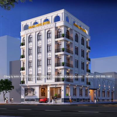 Khách sạn 3 sao 5 tầng tân cổ điển