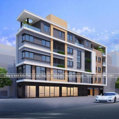 Nhà 5 tầng để ở kết hợp kinh doanh