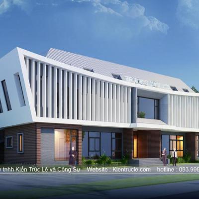 Thiết kế trường mầm non tư thục